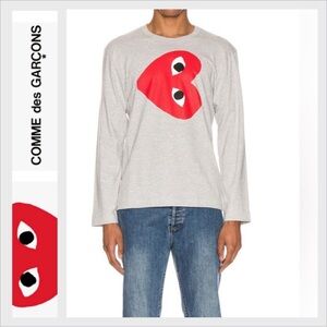 Comme Des Garcons sideways play T-shirt XXL
